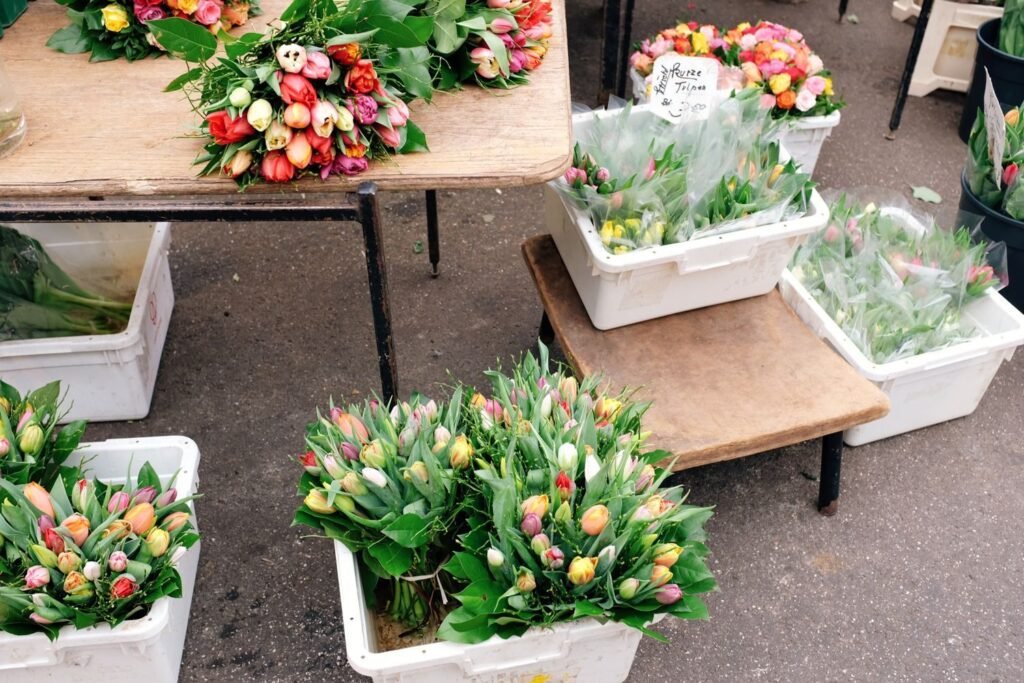 De zaterdagmarkt in Apeldoorn, de grootste van de stad
